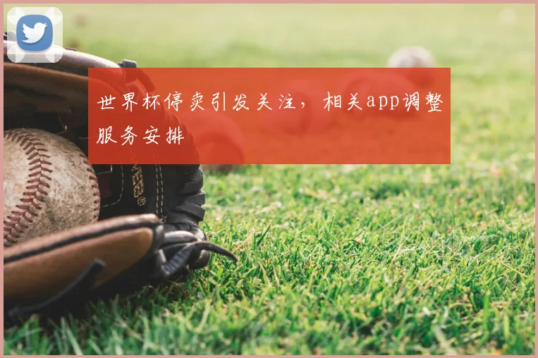 世界杯停卖引发关注，相关app调整服务安排