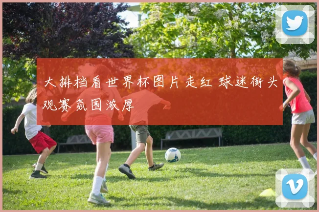 大排档看世界杯图片走红 球迷街头观赛氛围浓厚